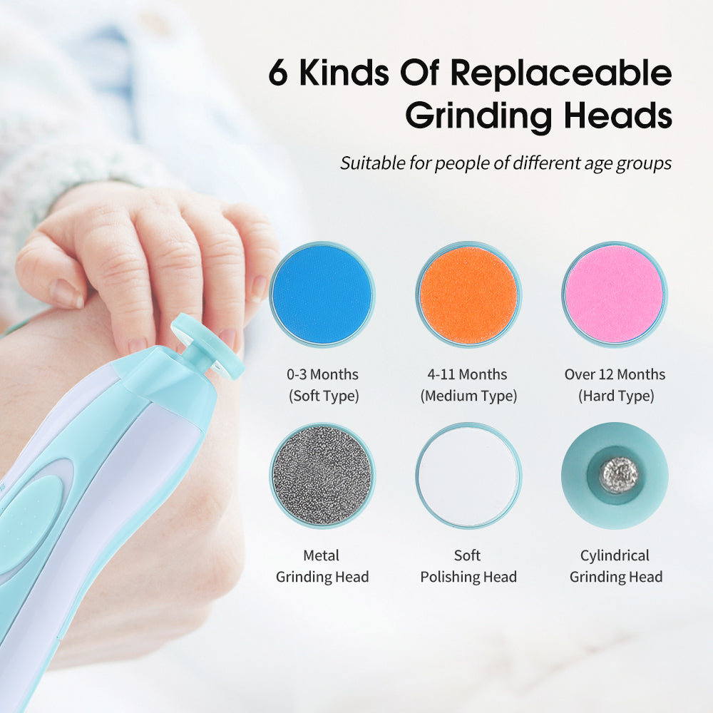 Electric Baby Nail Trimmer – Safe & Gentle